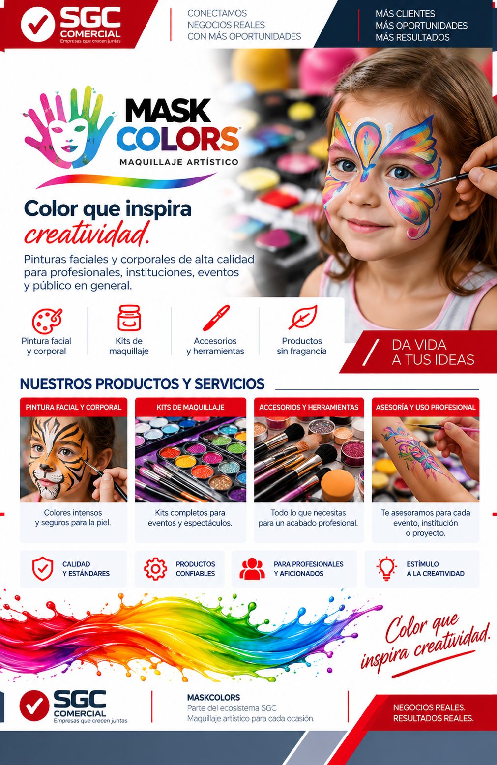 Ficha comercial de MaskColors